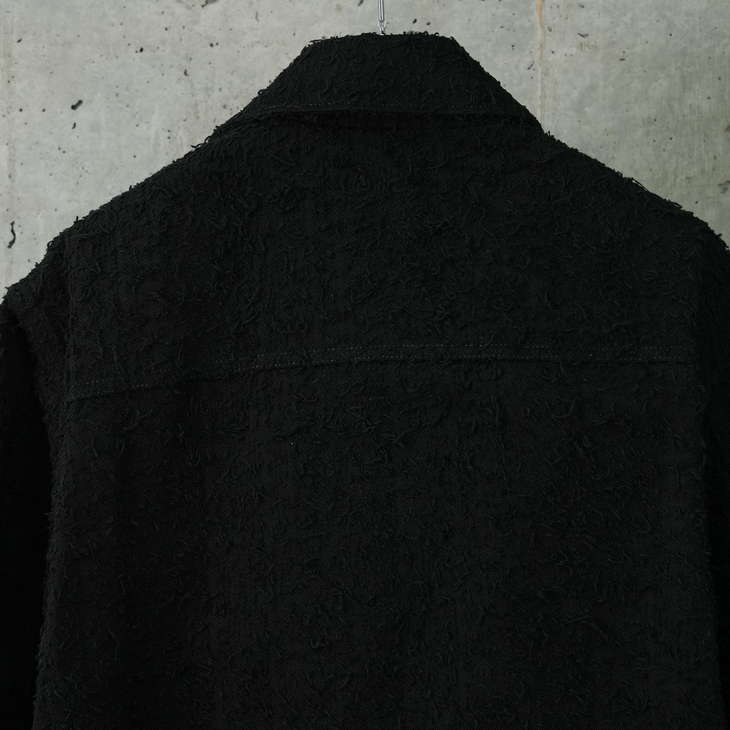 TOWEL JACKET / BLACK