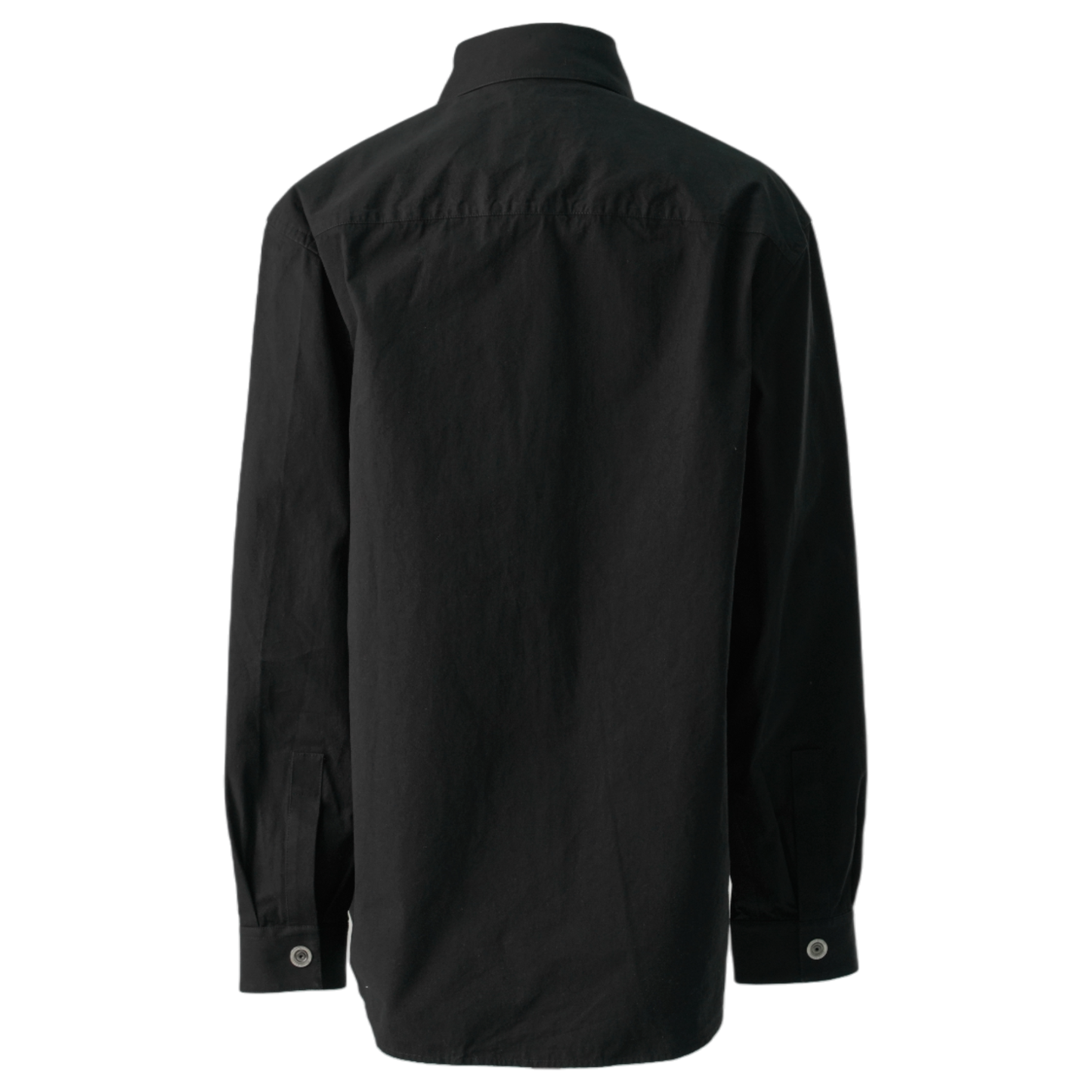 BLOCK OVERSHIRT / BLACK