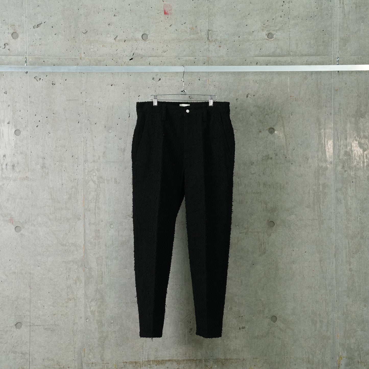 TOWEL TROUSER / BLACK