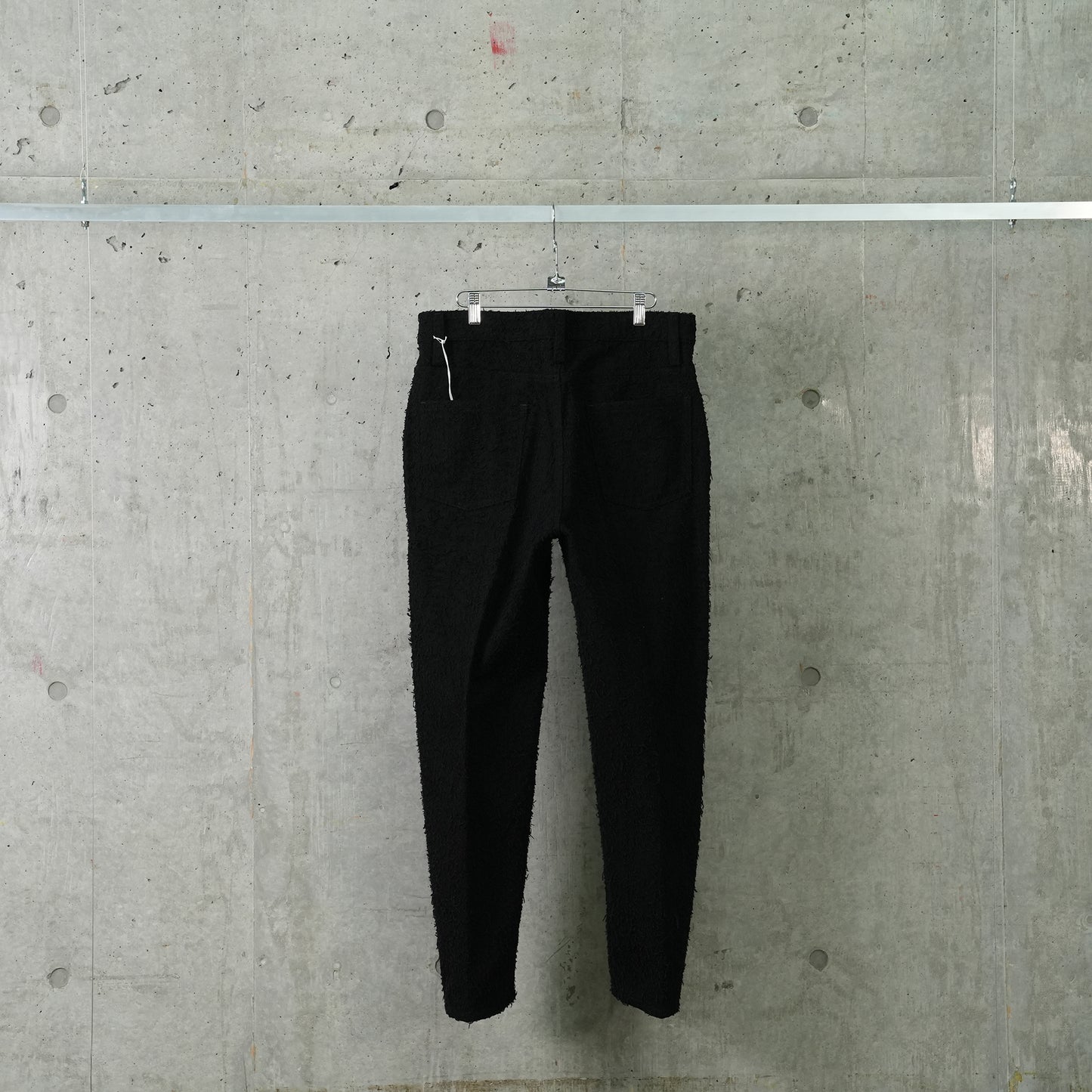 TOWEL TROUSER / BLACK