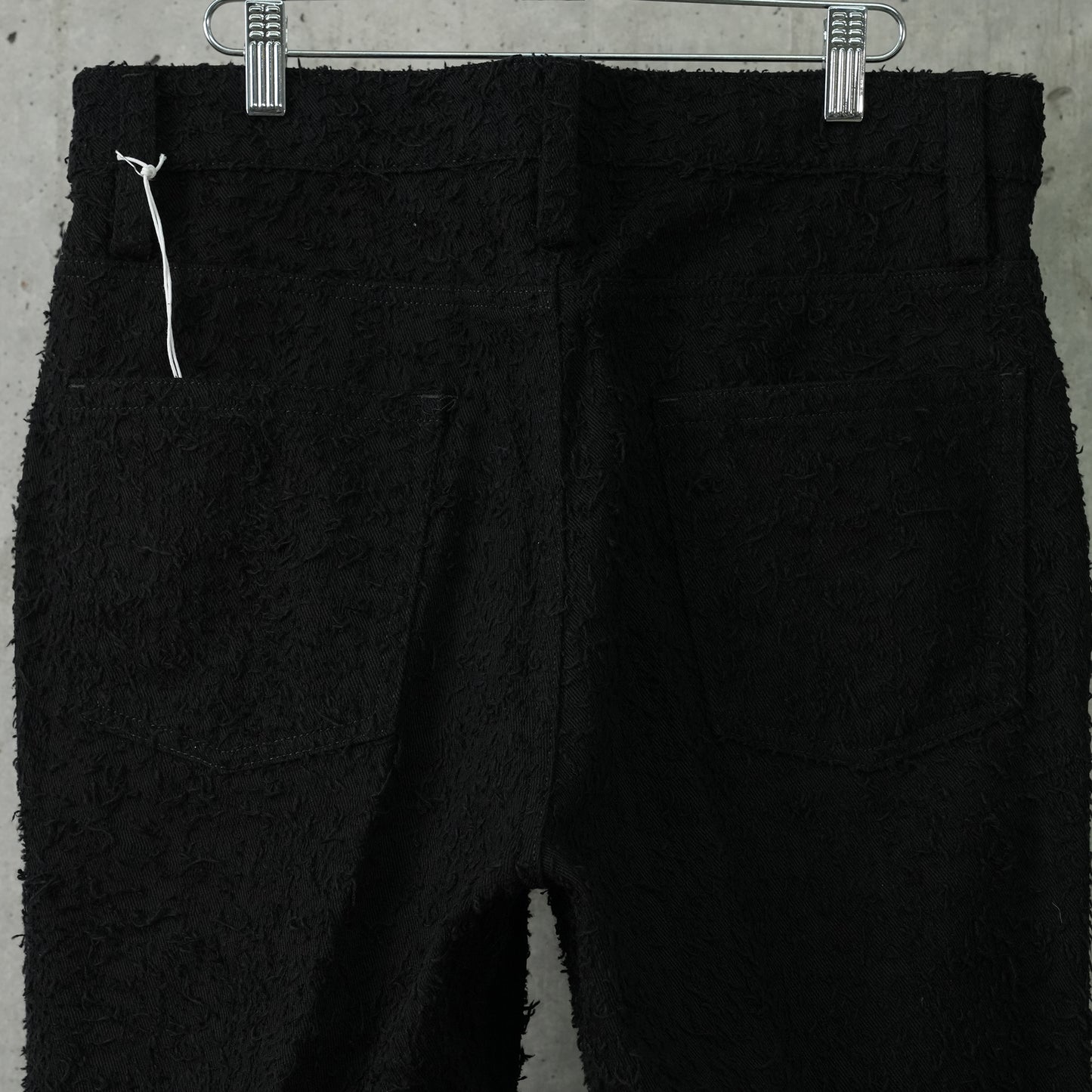 TOWEL TROUSER / BLACK