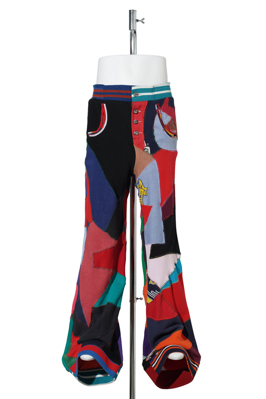 PATCHWORK PANTS / MULTI