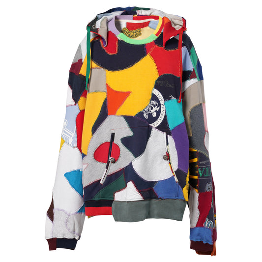 PATCHWORK HOODIE / MULTI
