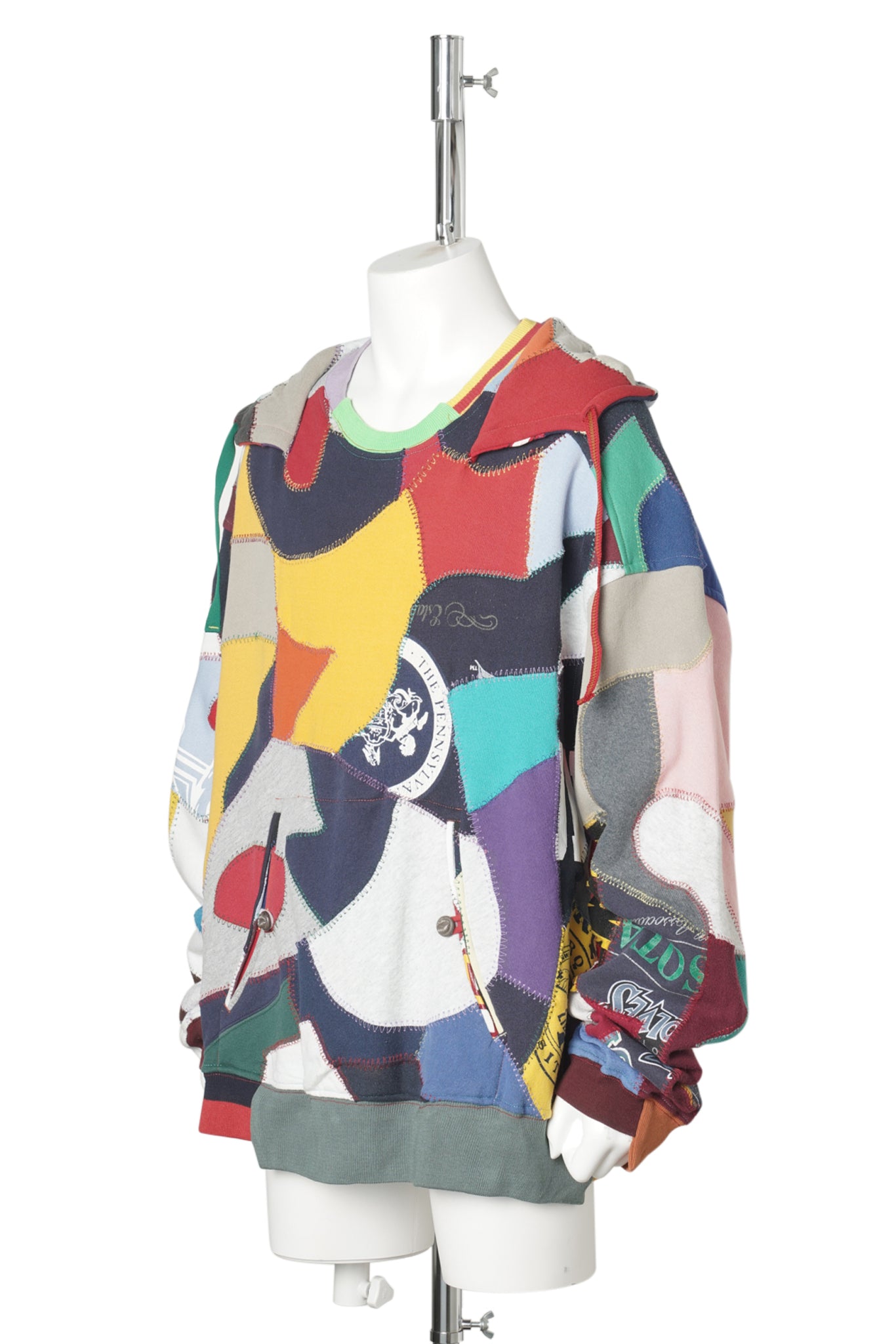 PATCHWORK HOODIE / MULTI