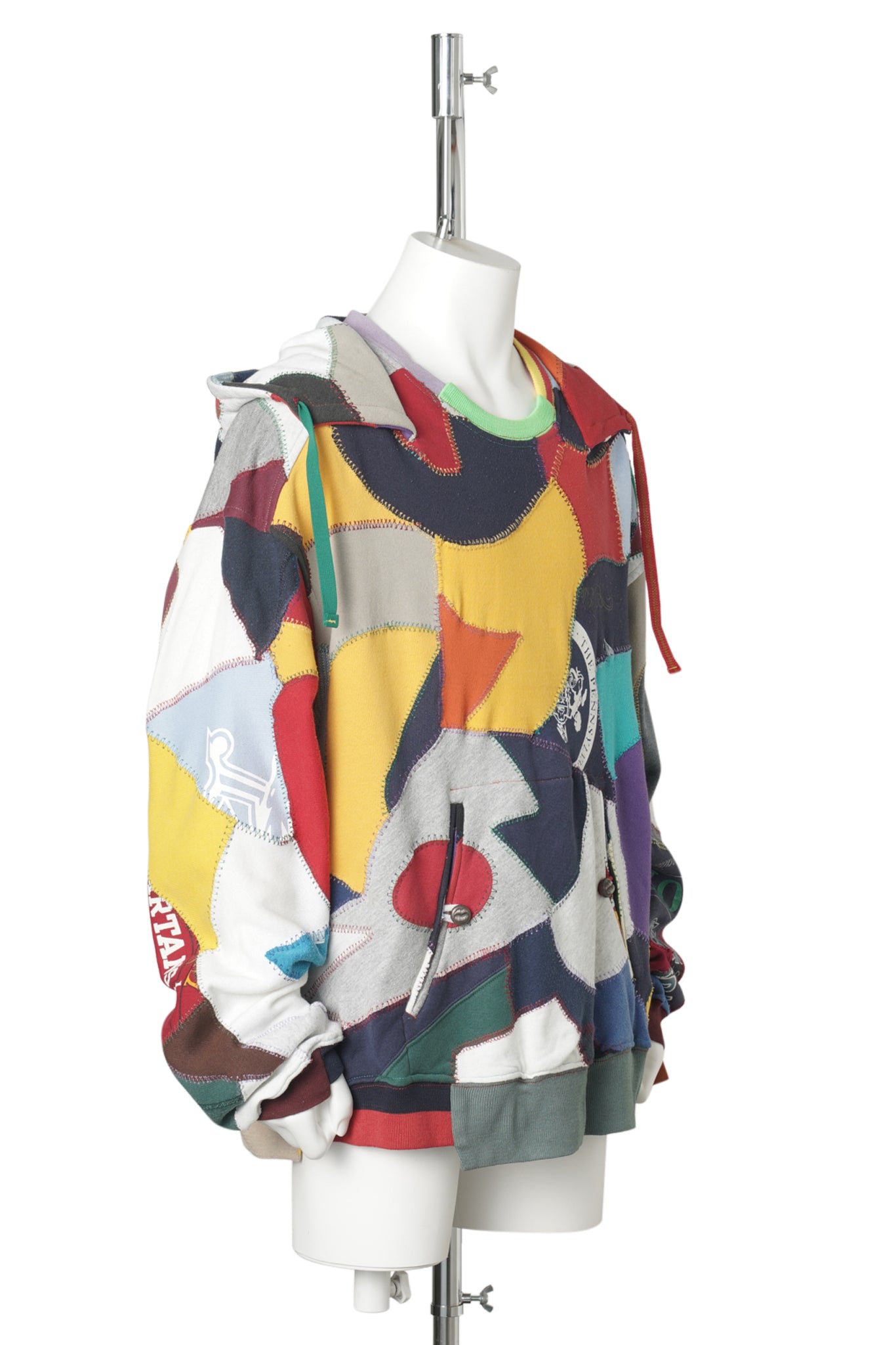 PATCHWORK HOODIE / MULTI