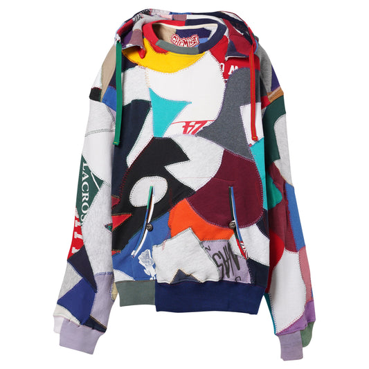 PATCHWORK HOODIE / MULTI
