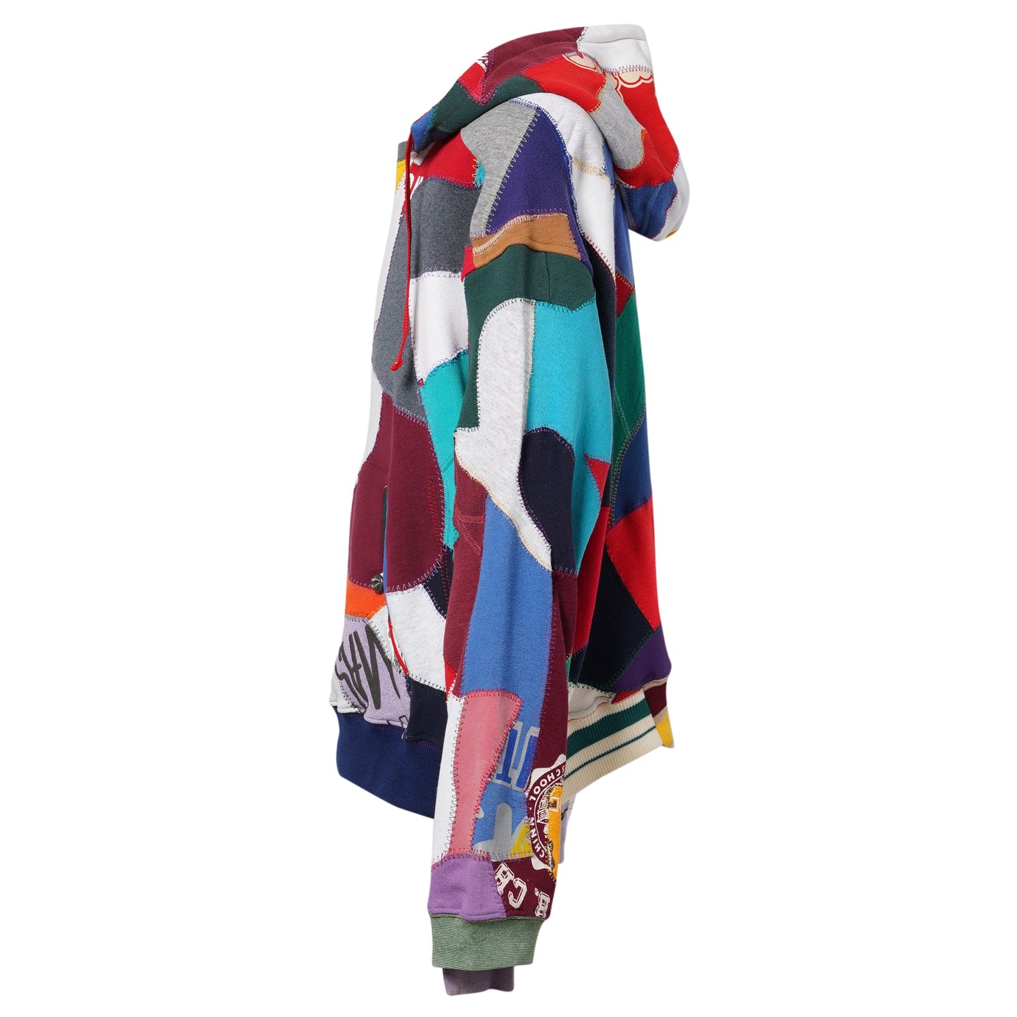 PATCHWORK HOODIE / MULTI