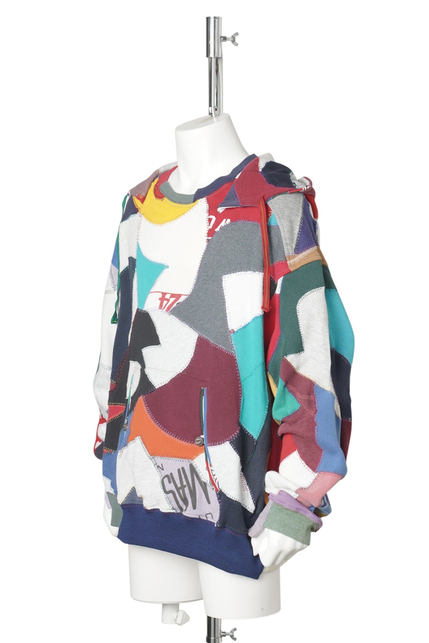 PATCHWORK HOODIE / MULTI