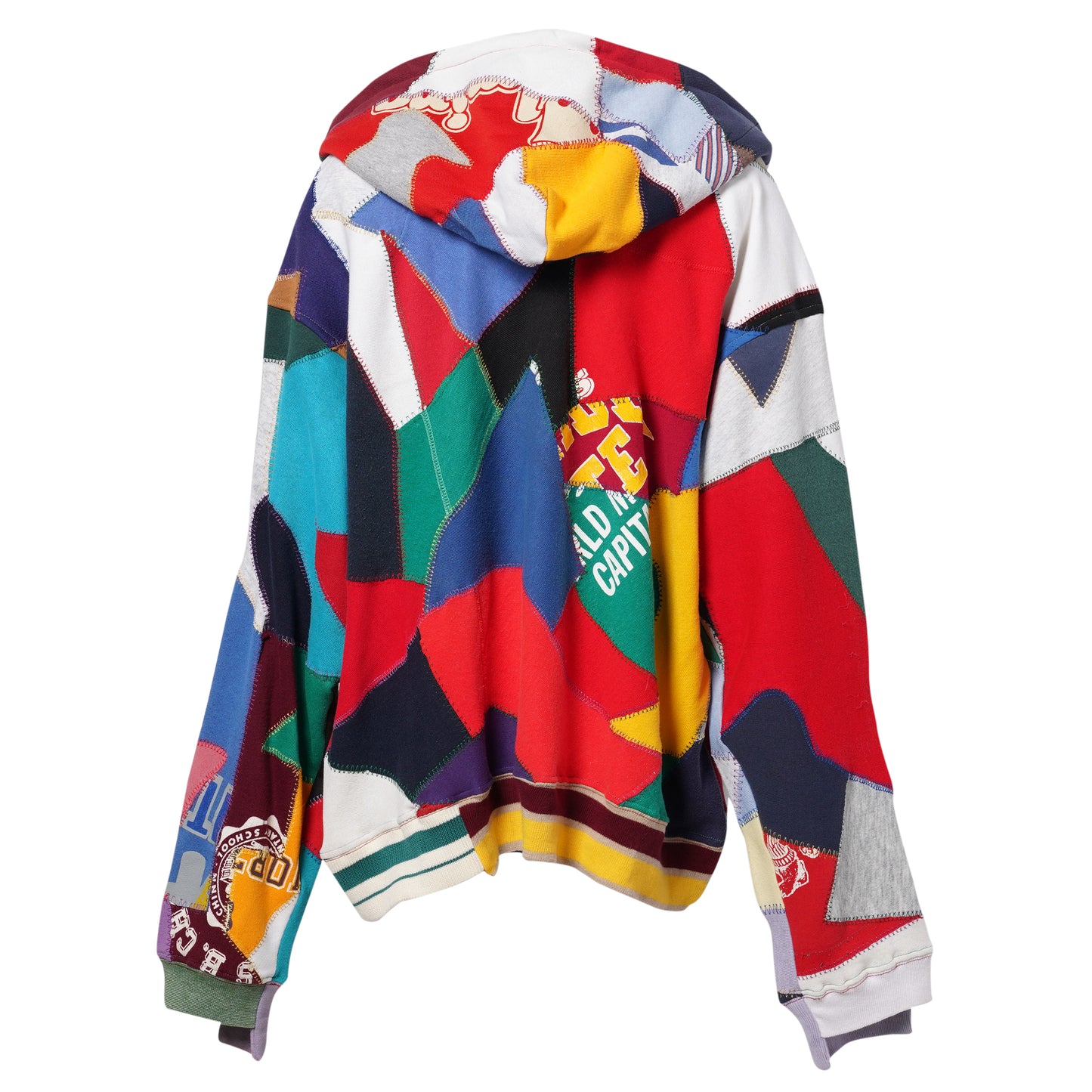 PATCHWORK HOODIE / MULTI