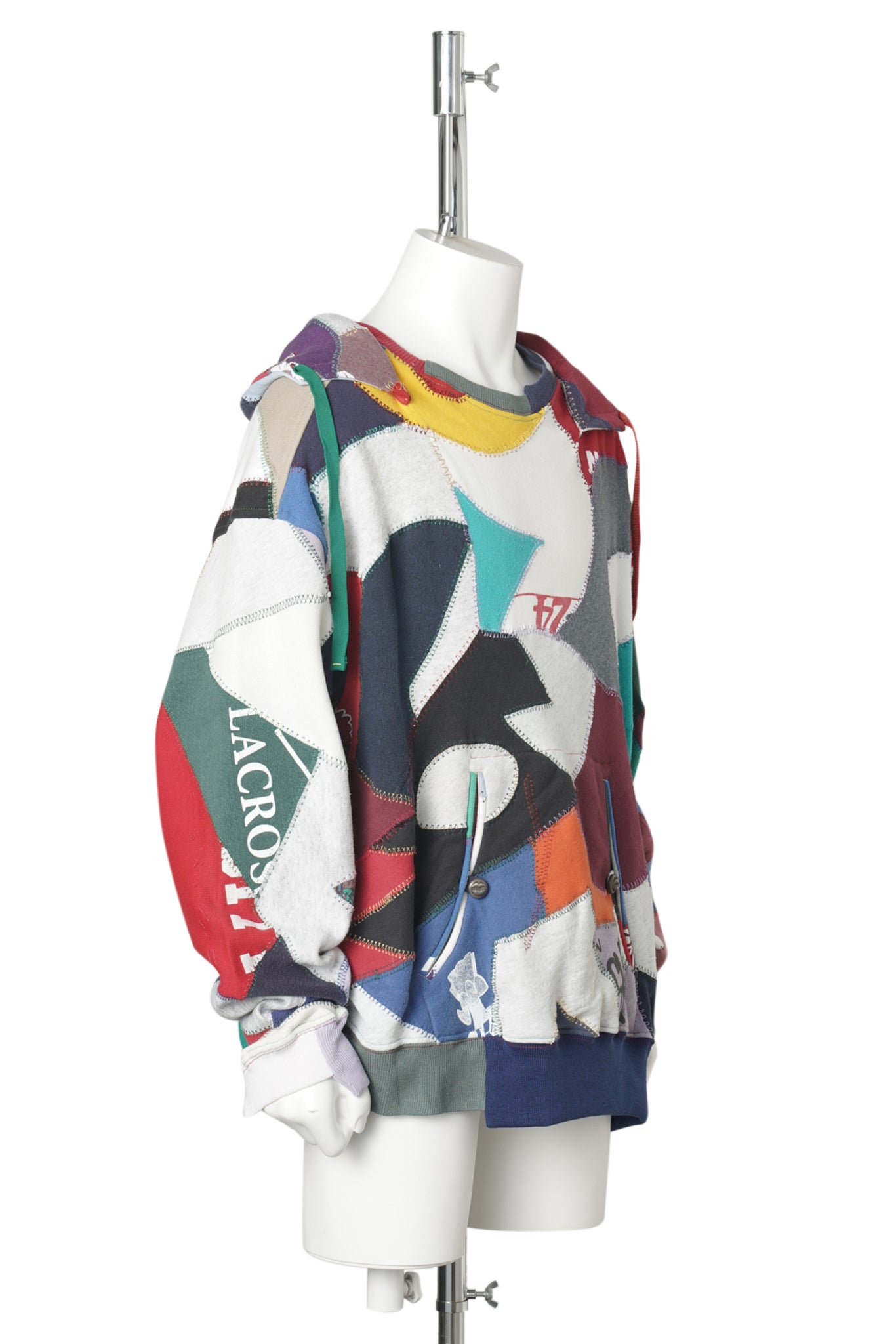 PATCHWORK HOODIE / MULTI