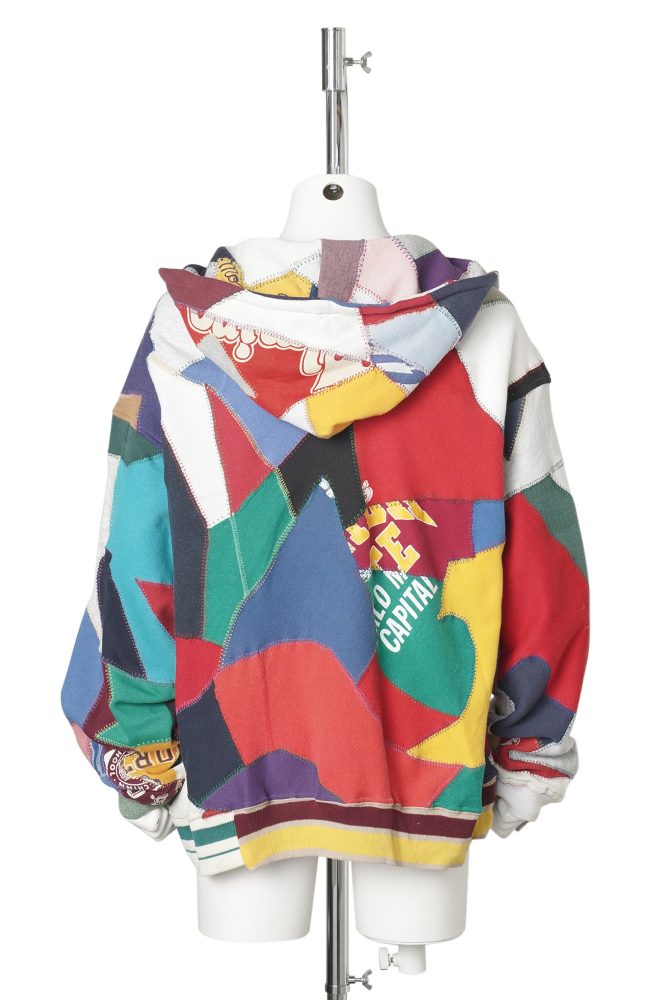 PATCHWORK HOODIE / MULTI