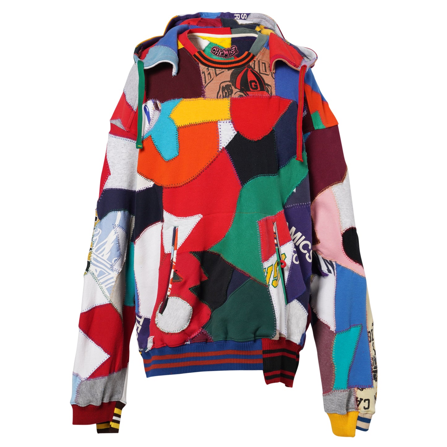 PATCHWORK HOODIE / MULTI