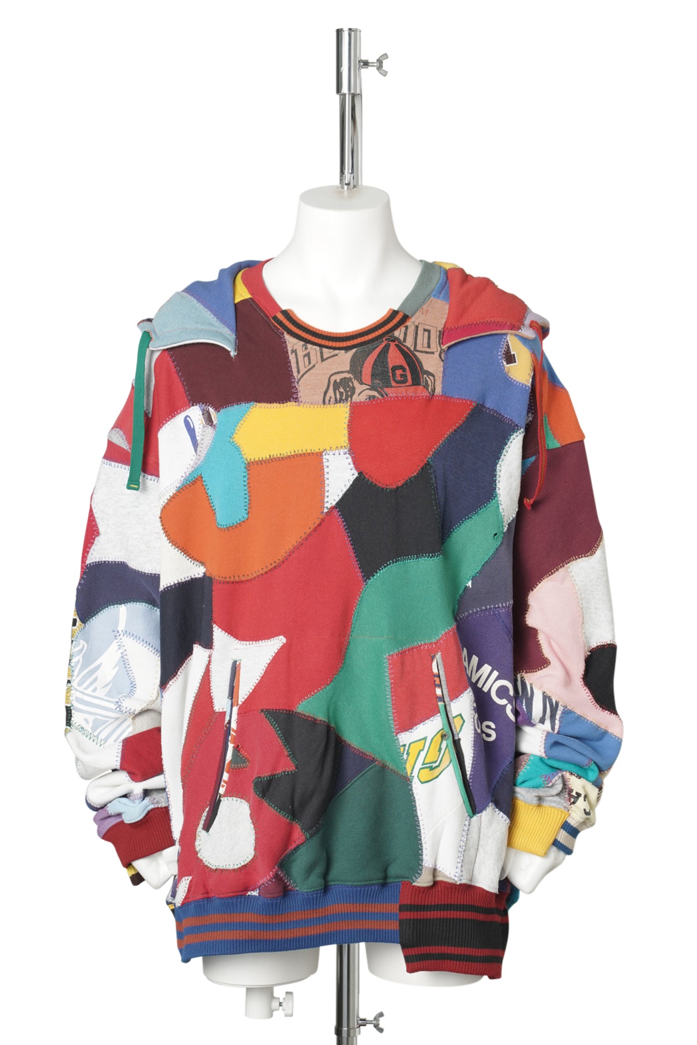 PATCHWORK HOODIE / MULTI