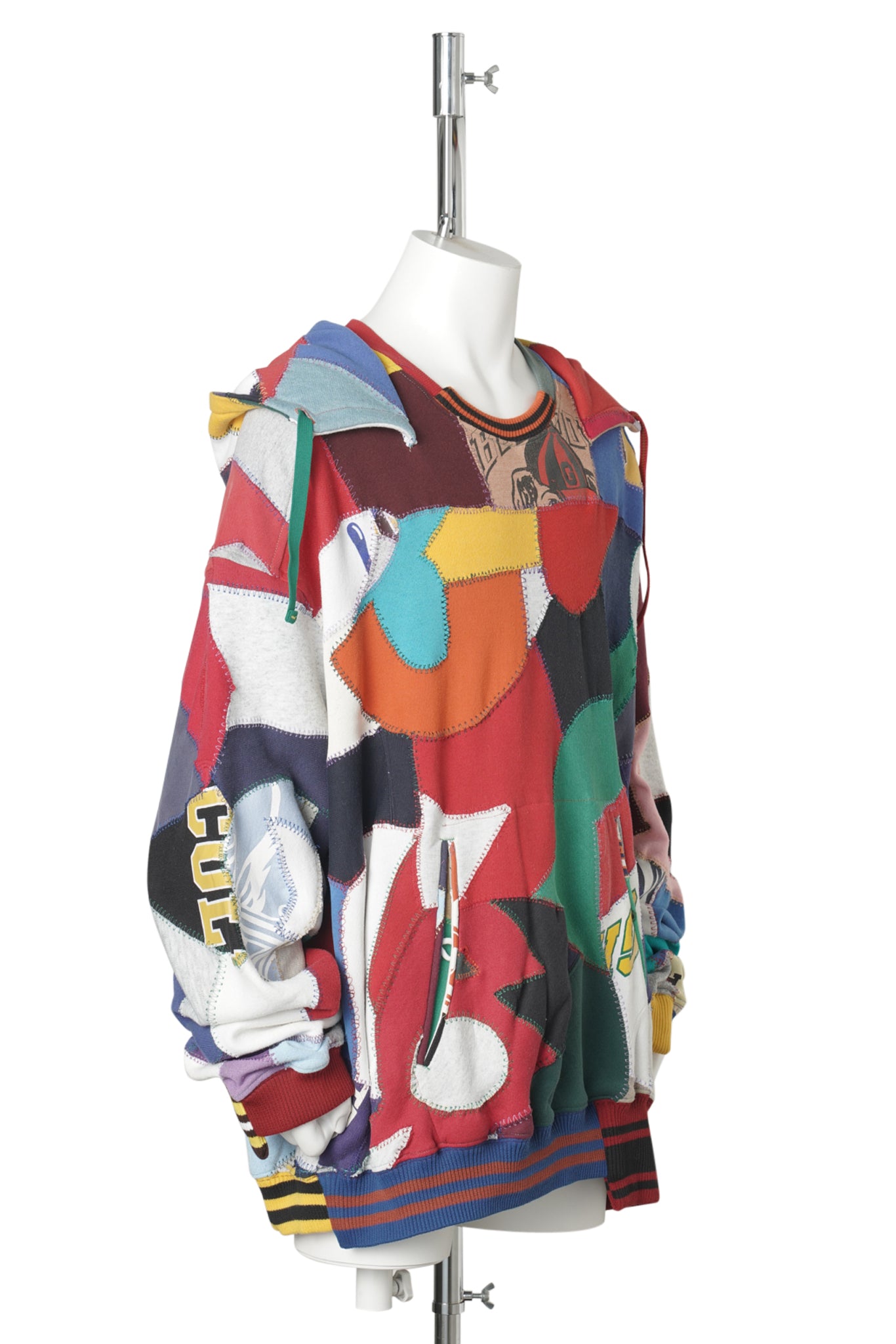 PATCHWORK HOODIE / MULTI