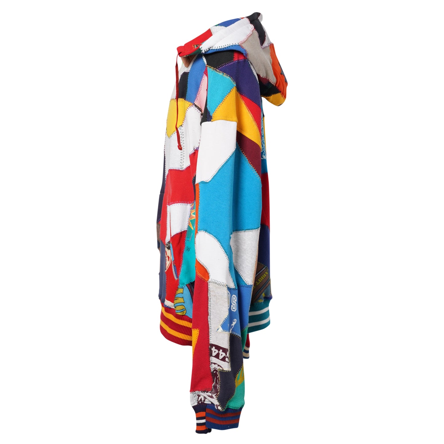 PATCHWORK HOODIE / MULTI