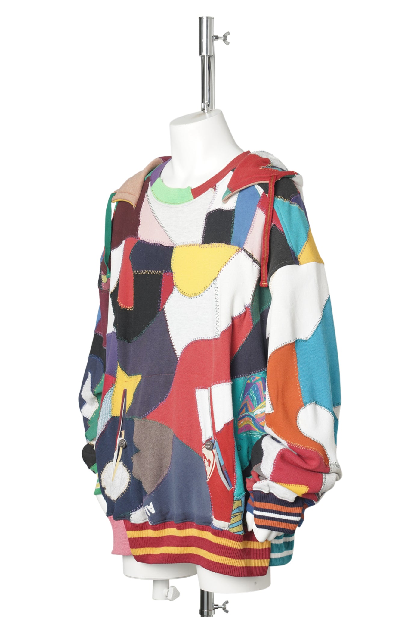 PATCHWORK HOODIE / MULTI