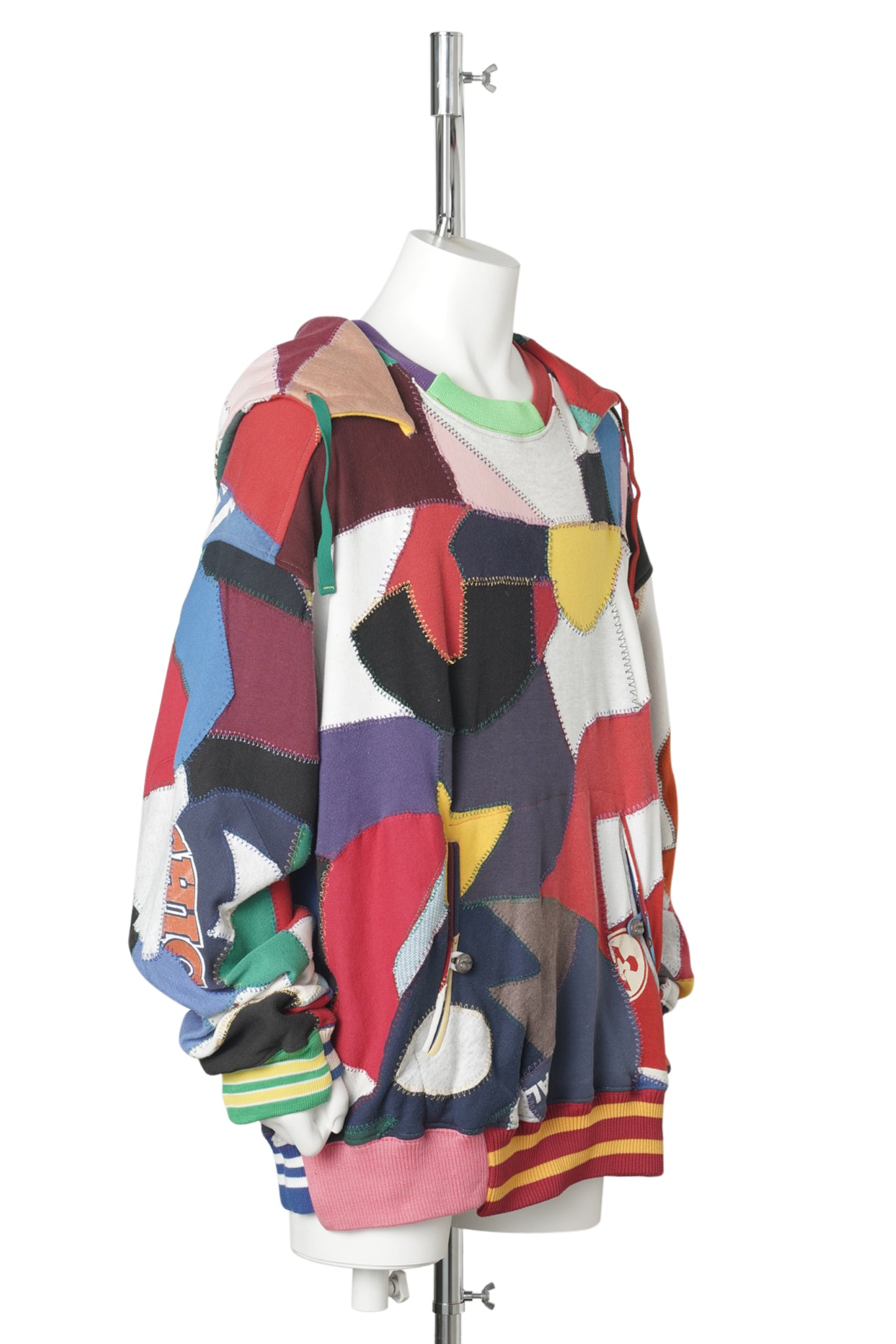 PATCHWORK HOODIE / MULTI