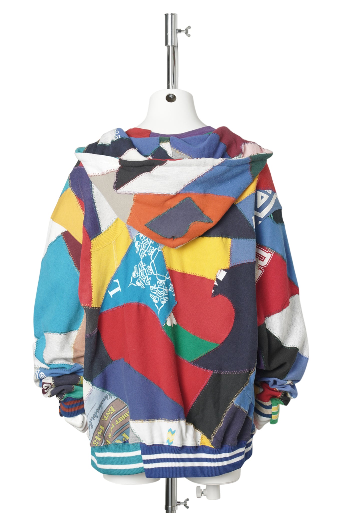 PATCHWORK HOODIE / MULTI