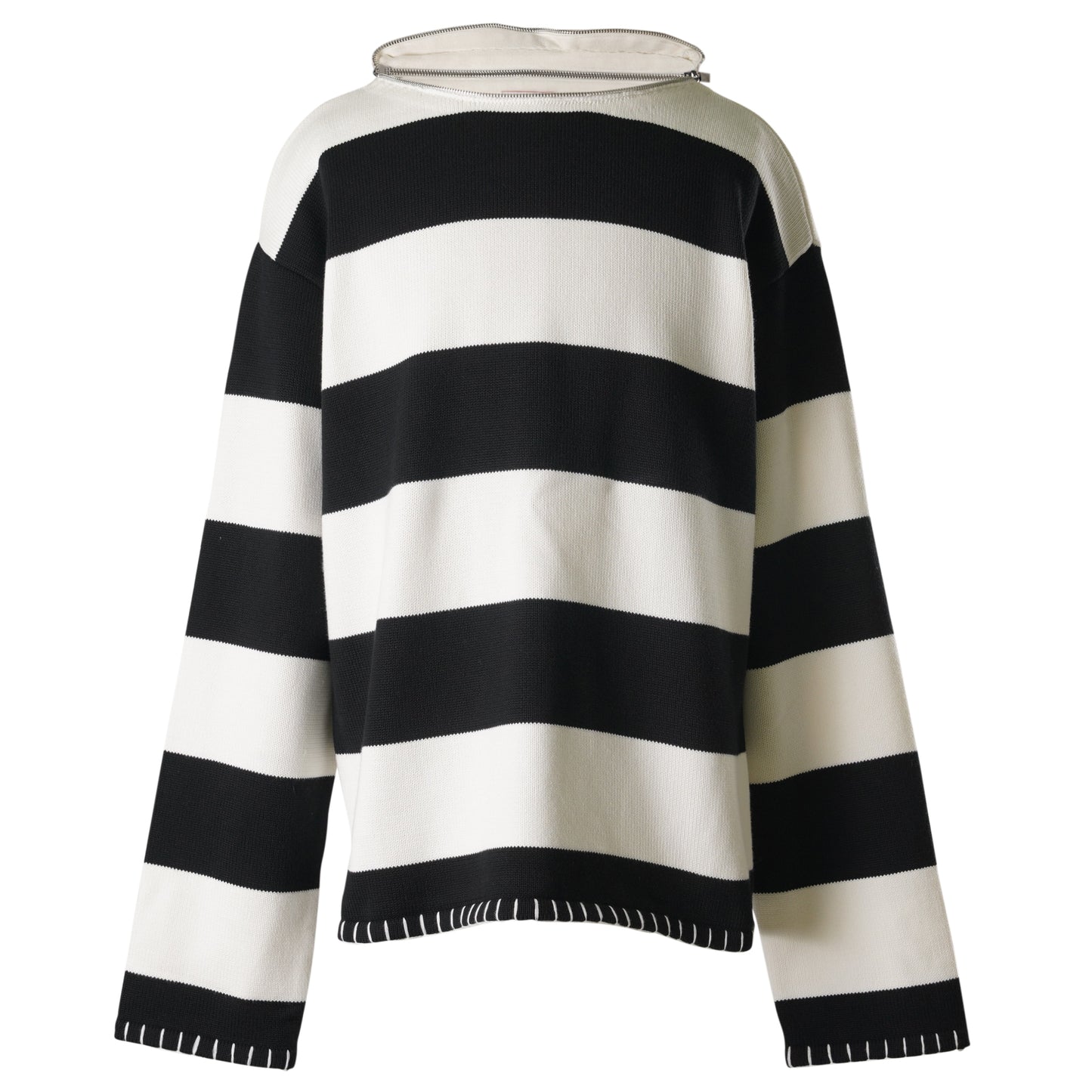 BOO JUMPER / BLACK/WHITE