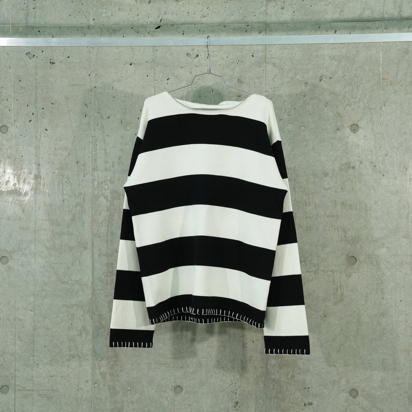 BOO JUMPER / BLACK/WHITE