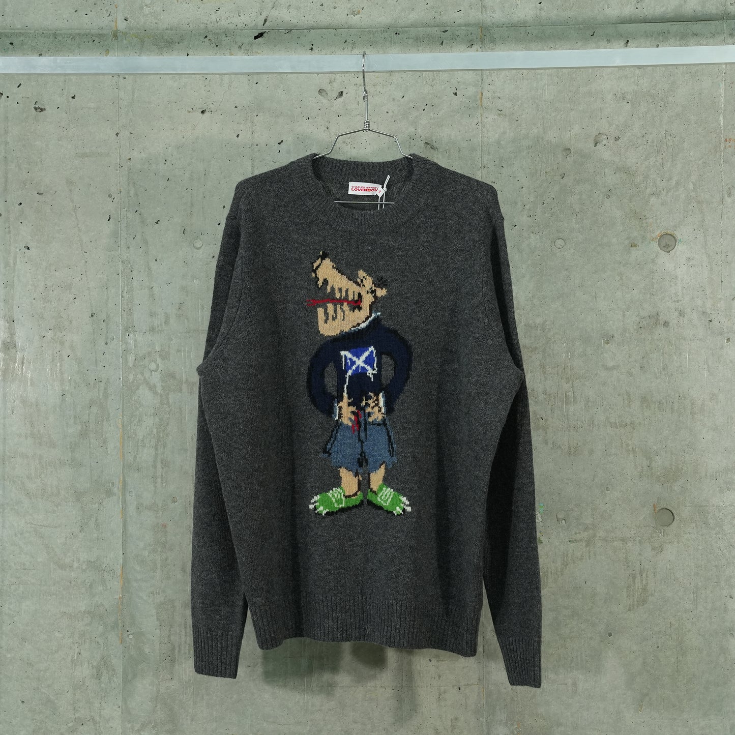 SCOTS WOLF JUMPER / GRAY