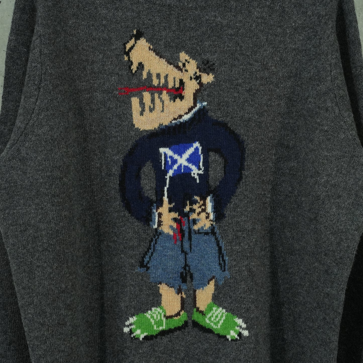 SCOTS WOLF JUMPER / GRAY