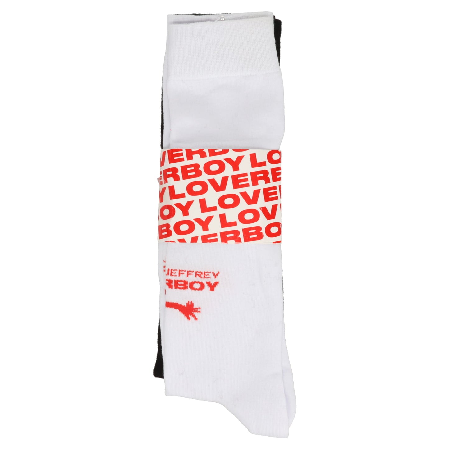 LOVERBOY SOCK / WHITE/BLACK MULTIPACK