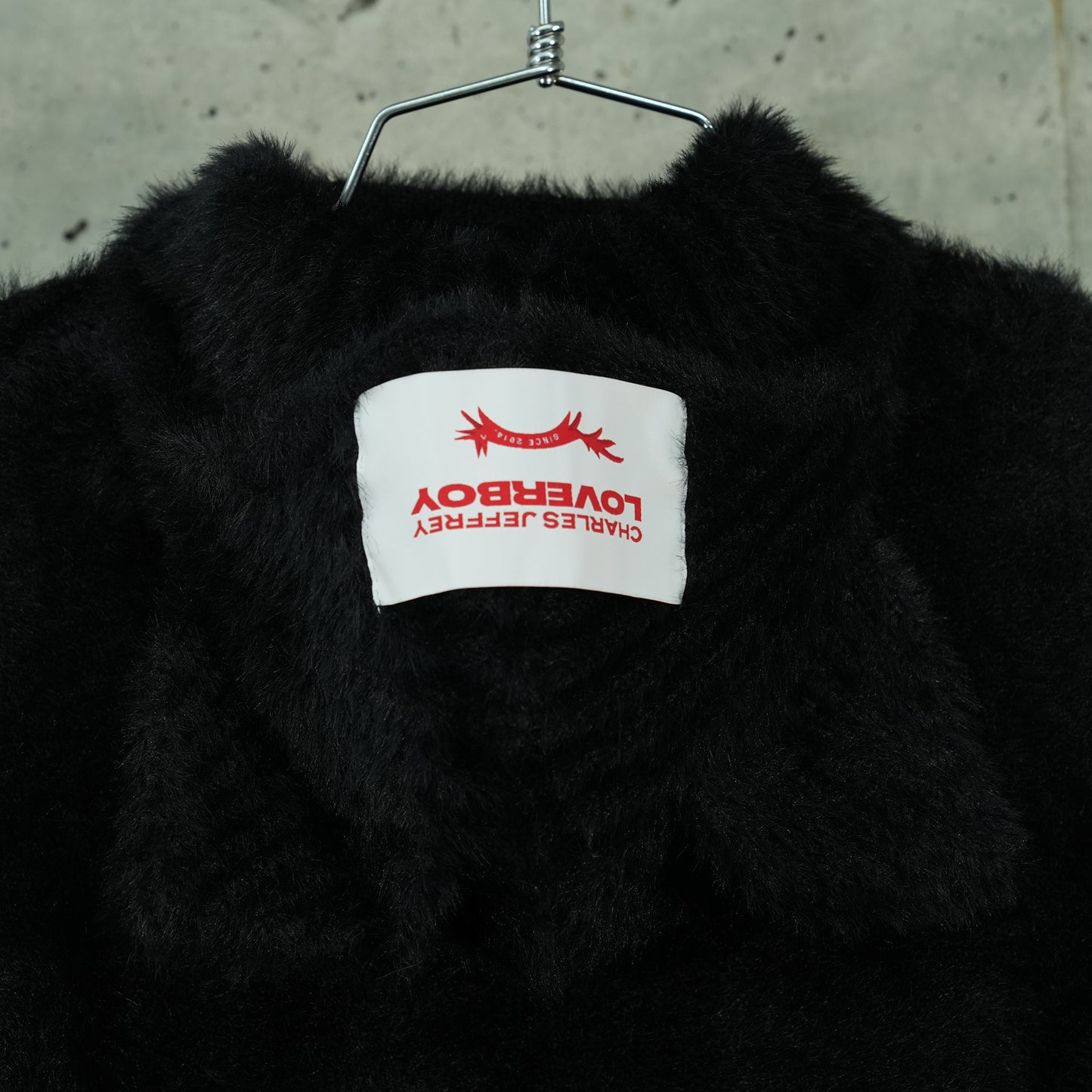 FLUFFY EARS BALACLAVA JUMPER / BLACK