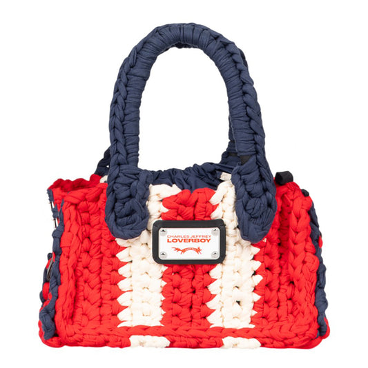 PETITE BUCKET BAG / RED