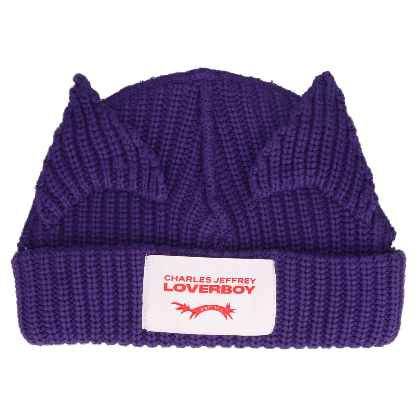 CHUNKY EARS BEANIE / PURPLE