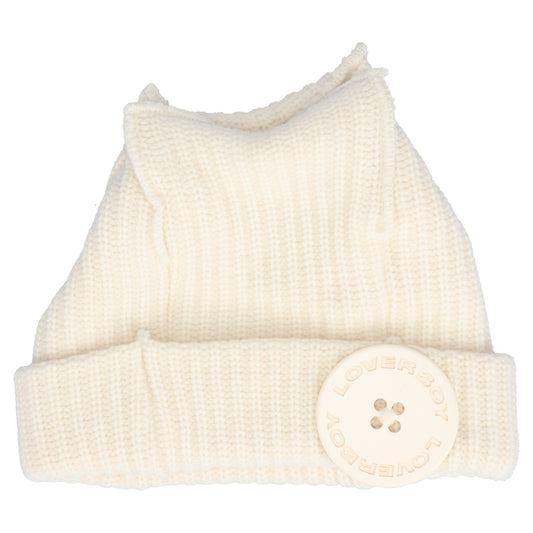 BOX BEANIE / ECRU