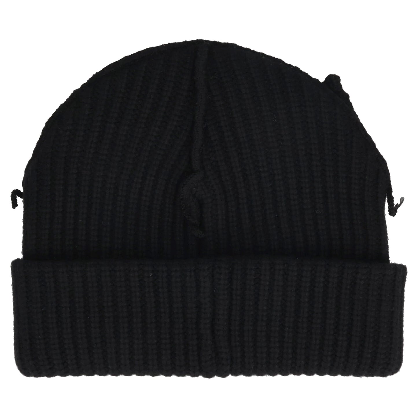 SUPERSIZED CHUNKY EARS BEANIE / BLACK