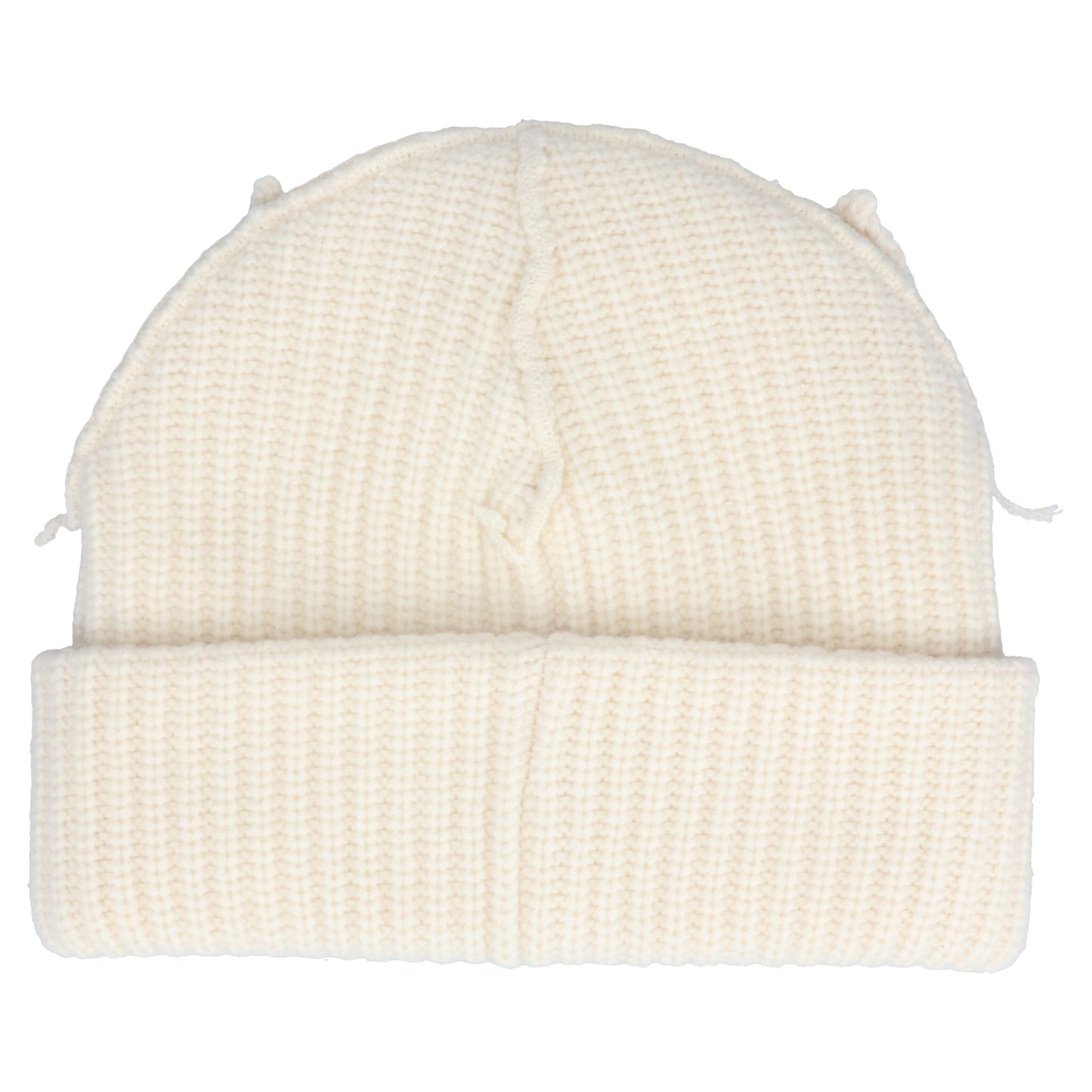 SUPERSIZED CHUNKY EARS BEANIE / ECRU