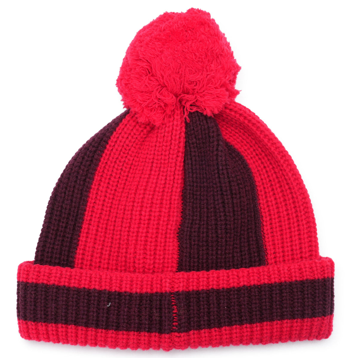 POMPOM BEANIE / RED