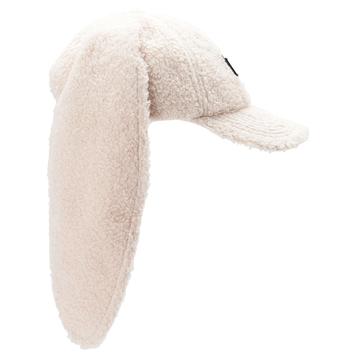 TEDDY RABBIT CAP / WOVEN ECRU