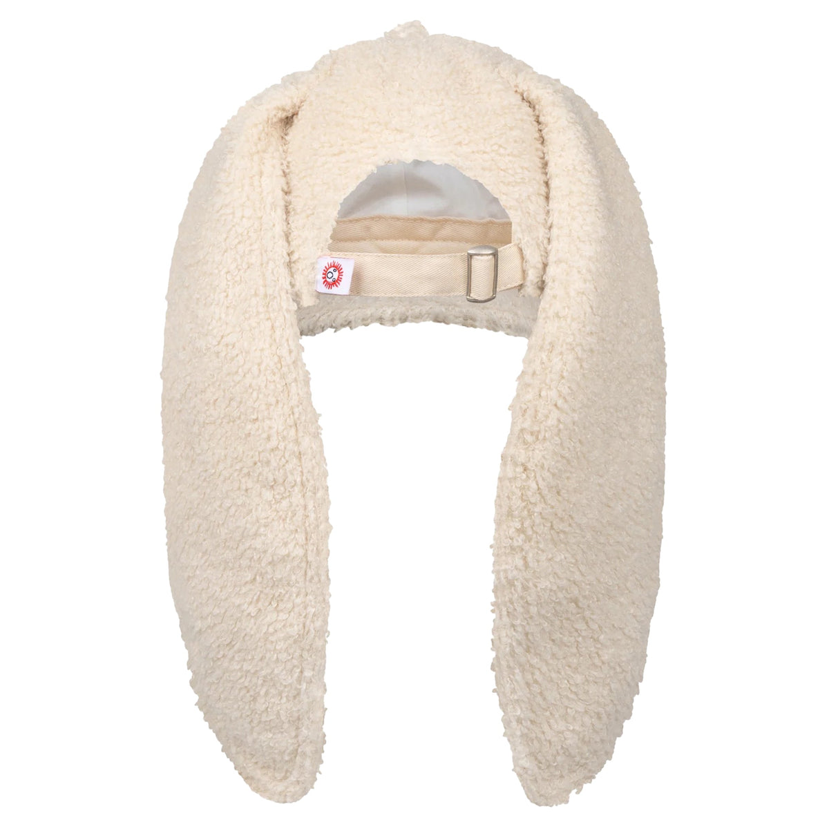 TEDDY RABBIT CAP / WOVEN ECRU