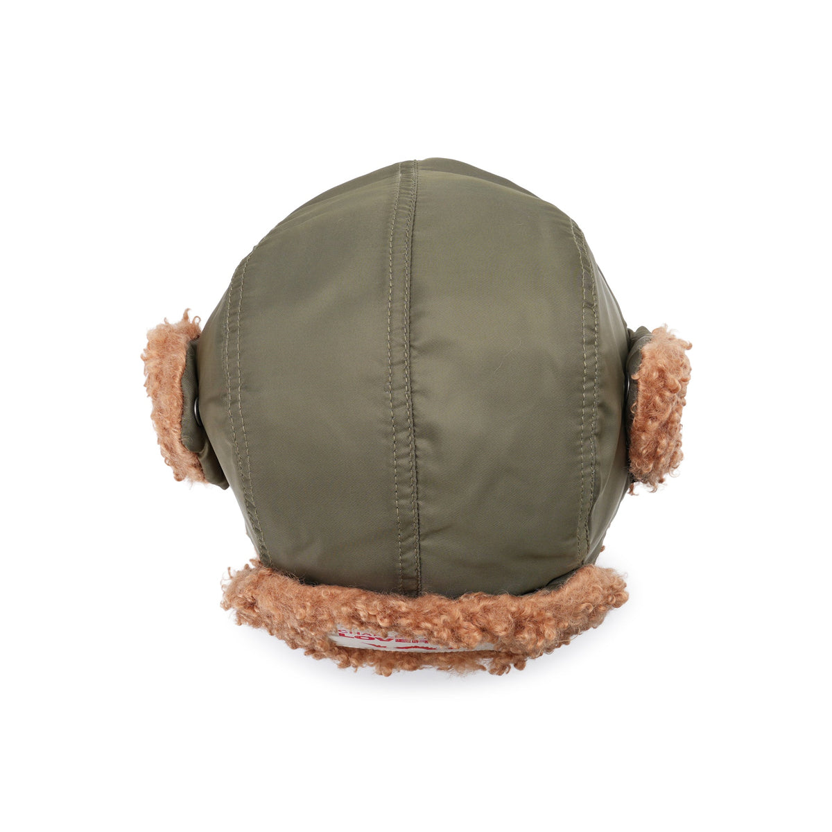 TRAPPER HAT / WOVEN KHAKI/BROWN