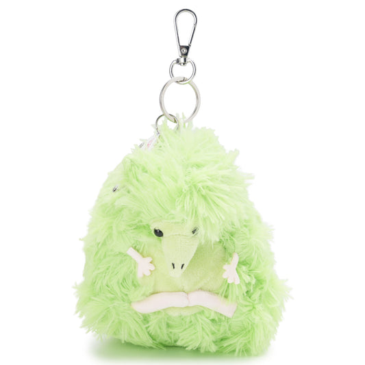 CURSED HAGGIS PLUSH KEYCHAIN / WOVEN GREEN