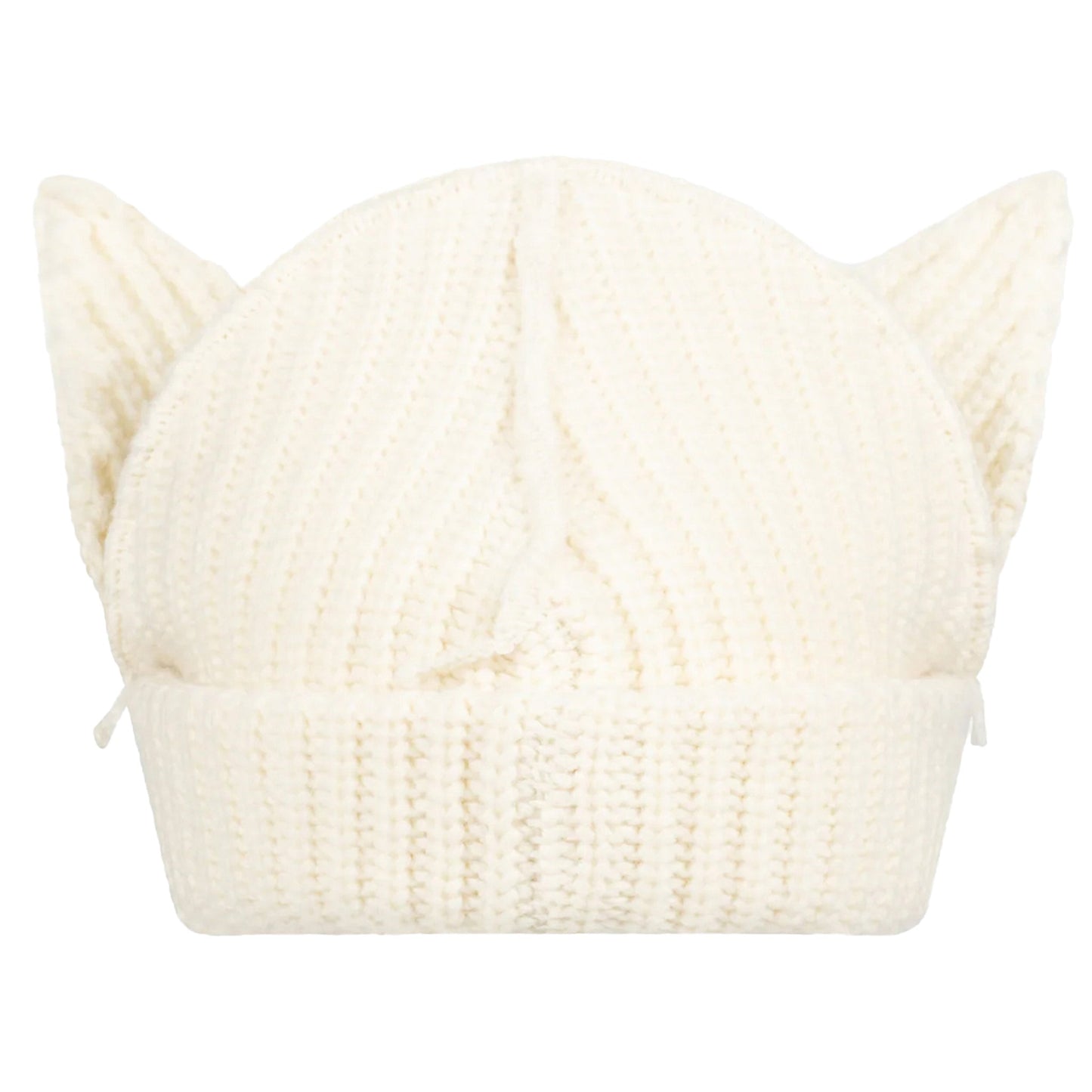 CHUNKY EARS BEANIE (052130101) / ECRU