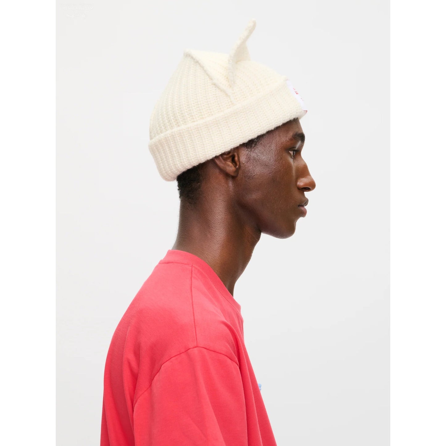 CHUNKY EARS BEANIE (052130101) / ECRU