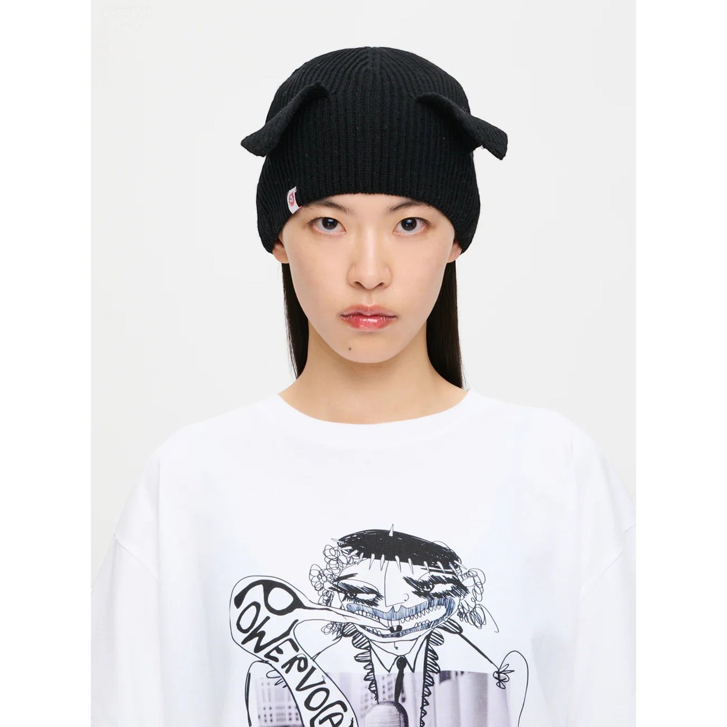 EARS SKULL CAP / BLACK