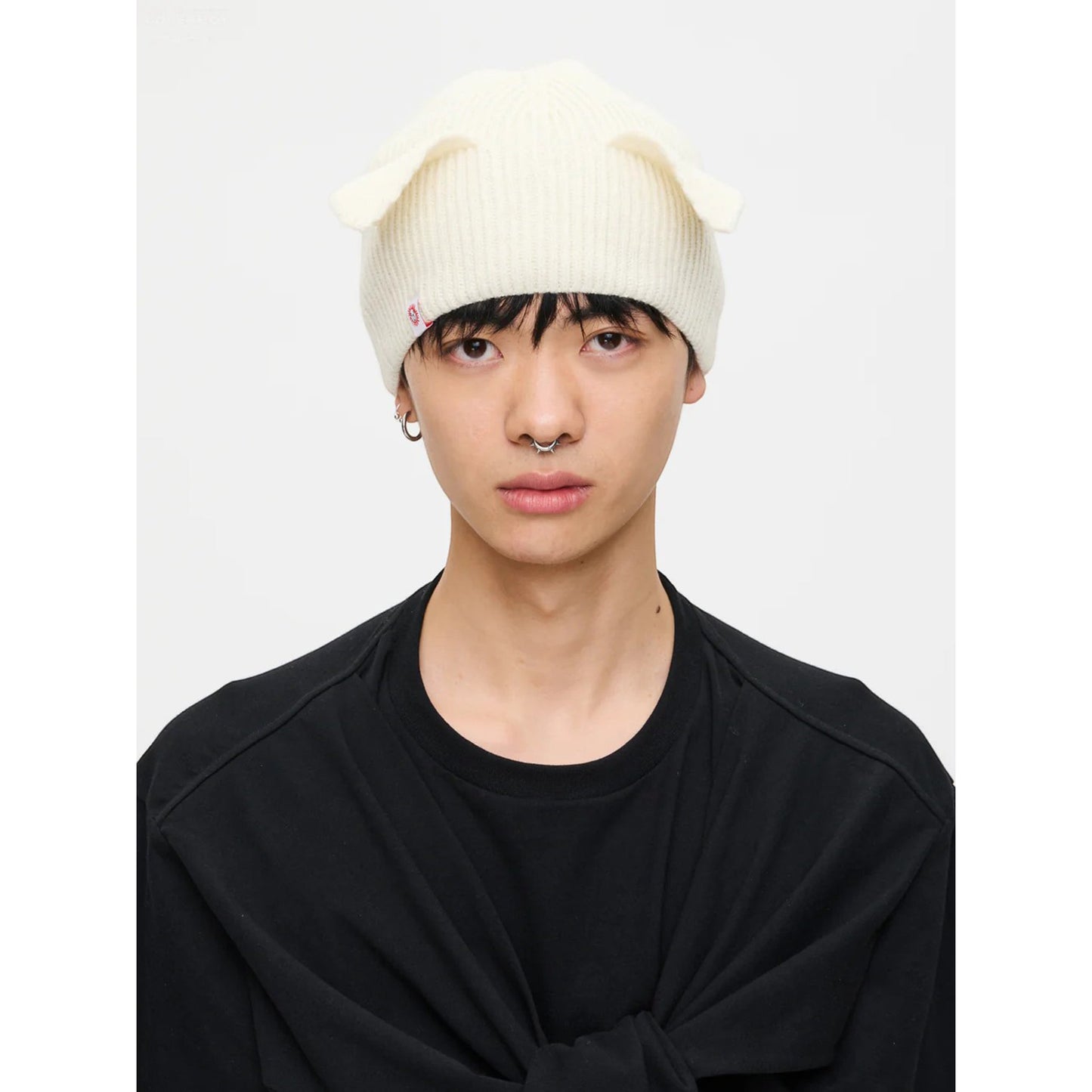 EARS SKULL CAP / ECRU