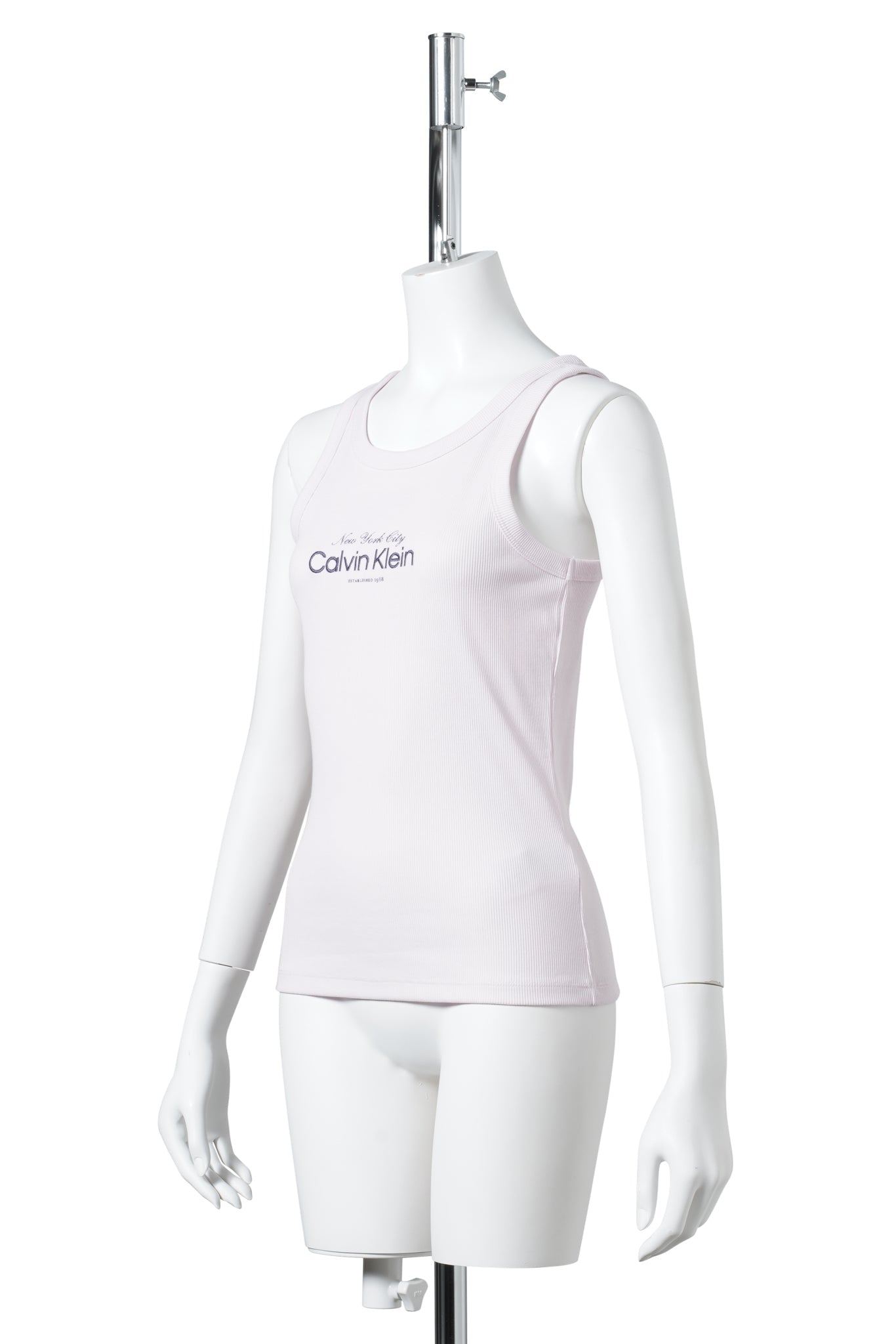 CONTOUR 2X2 RIB GRAPHIC TANK / 8Z6:PINK