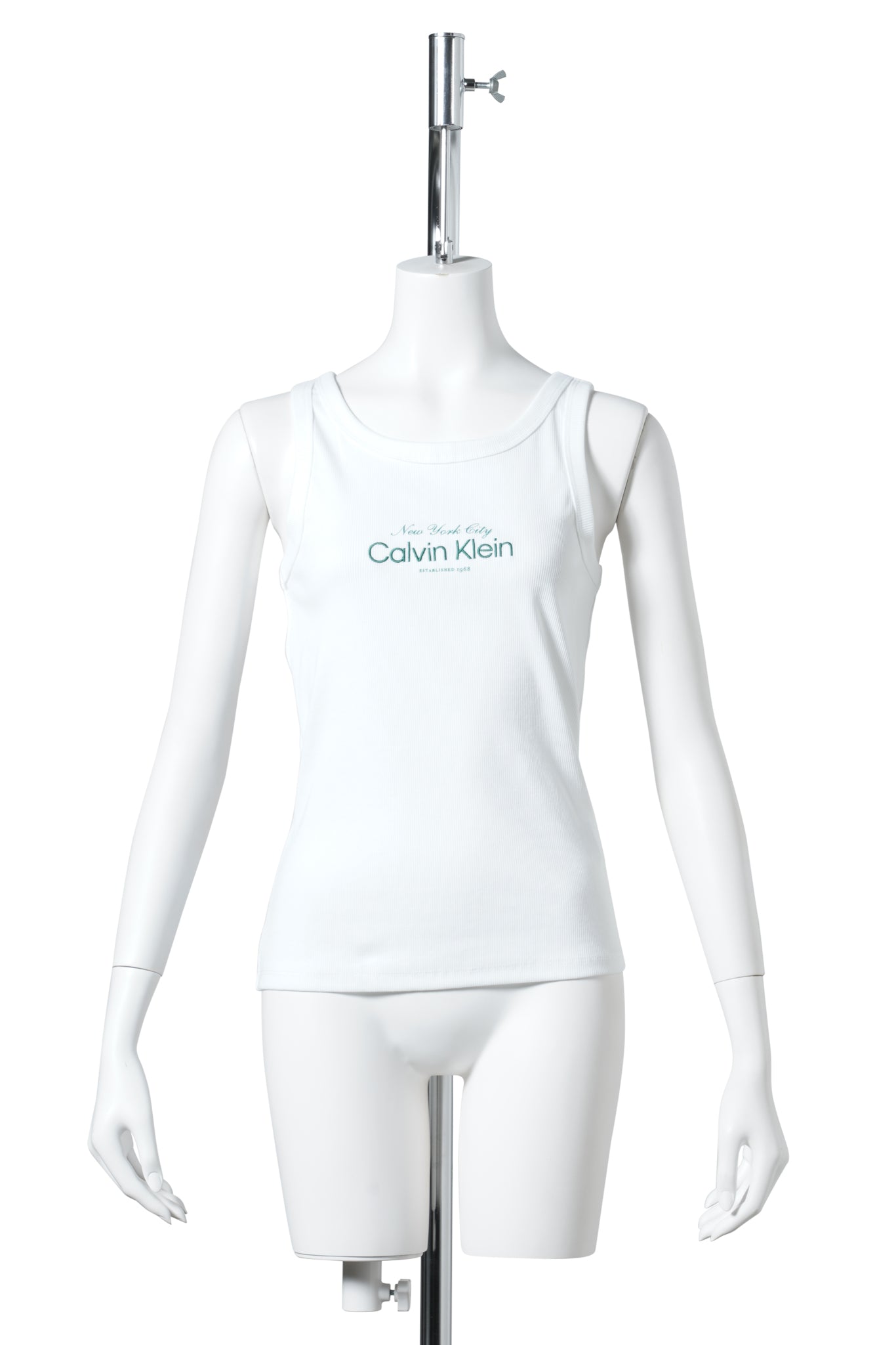 CONTOUR 2X2 RIB GRAPHIC TANK / YAF:WHITE