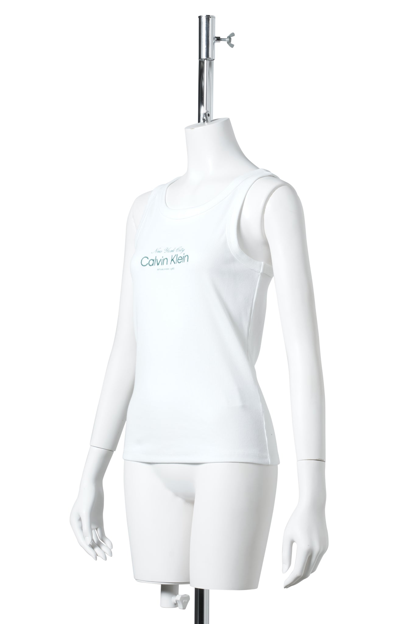 CONTOUR 2X2 RIB GRAPHIC TANK / YAF:WHITE