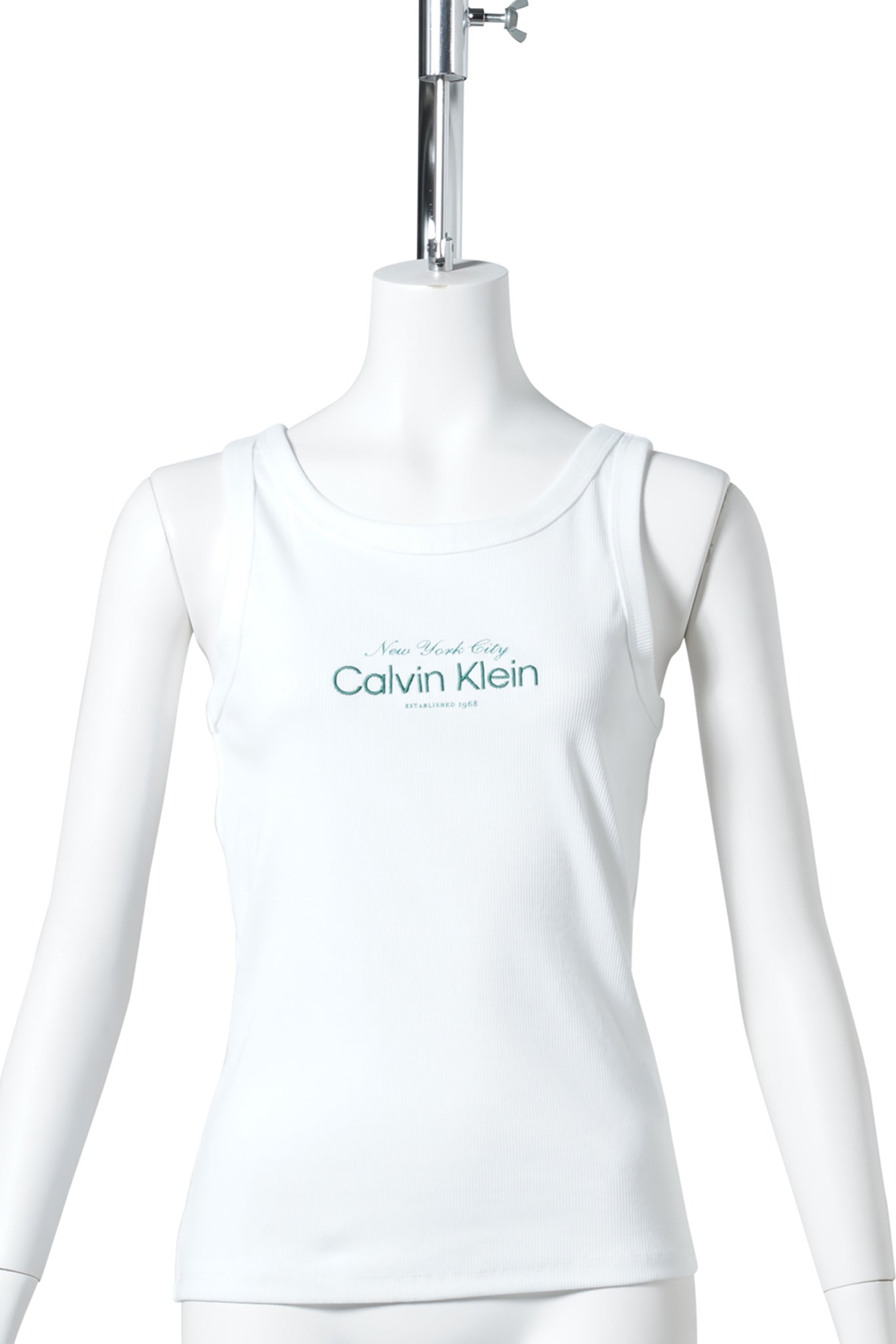 CONTOUR 2X2 RIB GRAPHIC TANK / YAF:WHITE