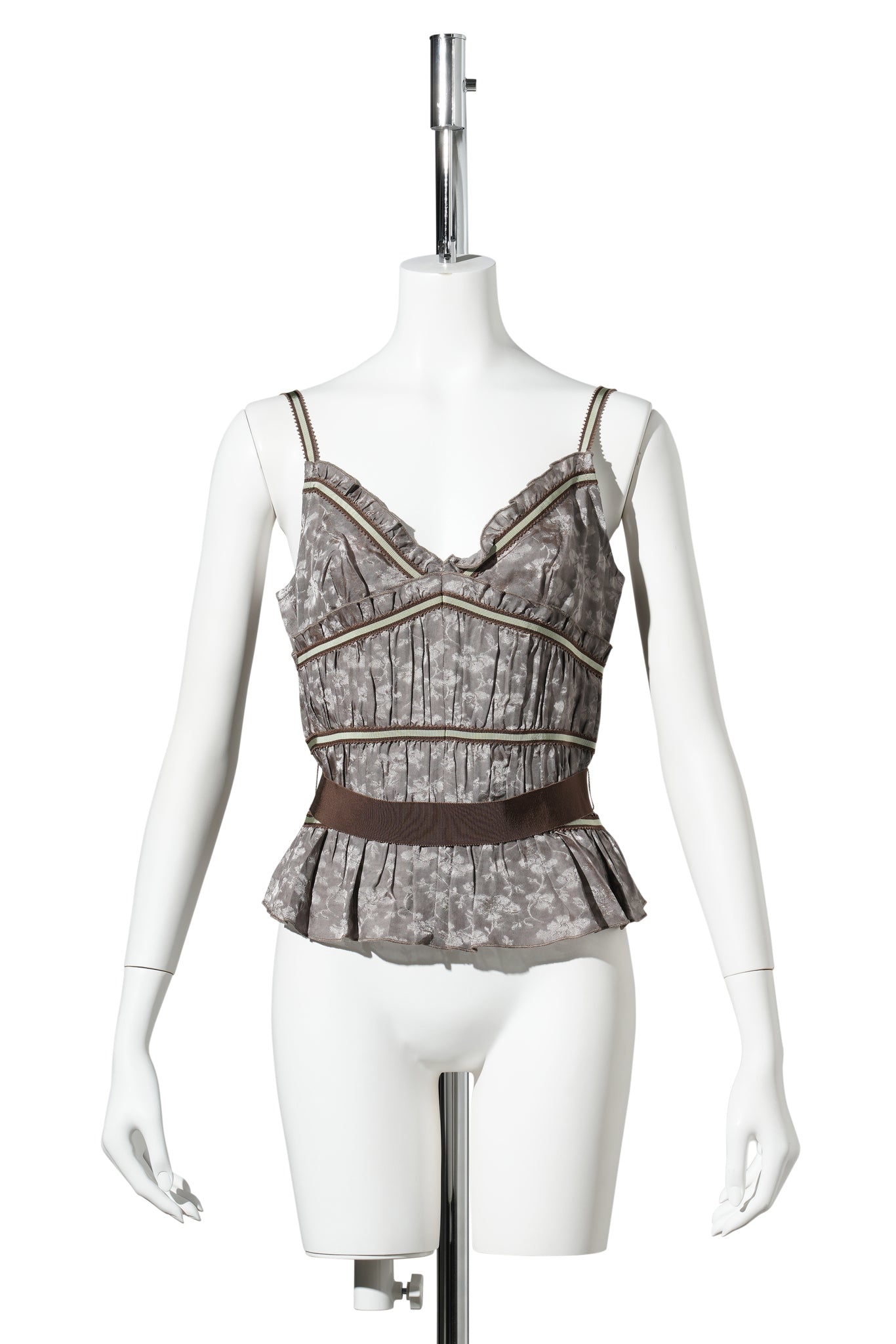 FREYA CAMI TOP / BROWN