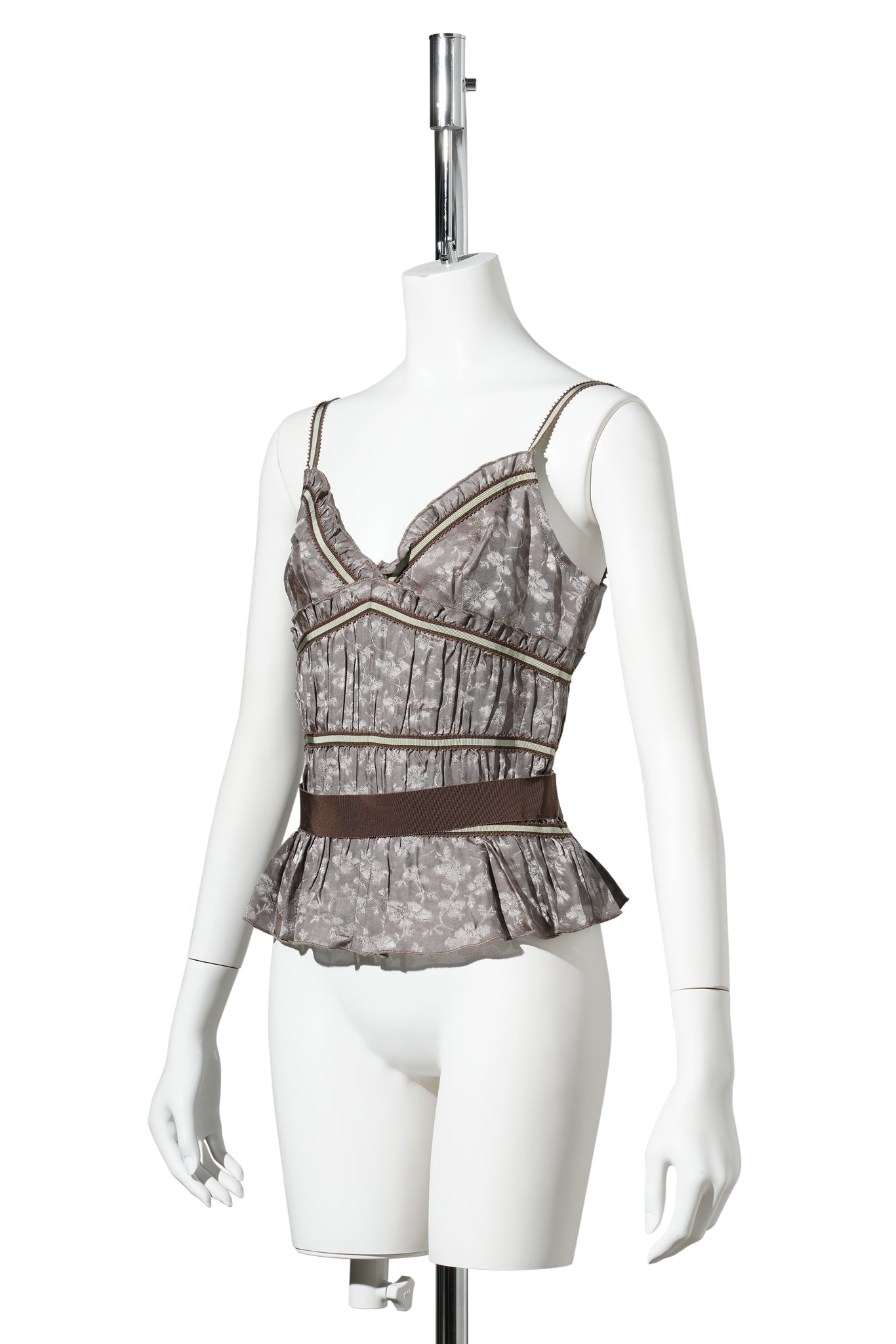 FREYA CAMI TOP / BROWN
