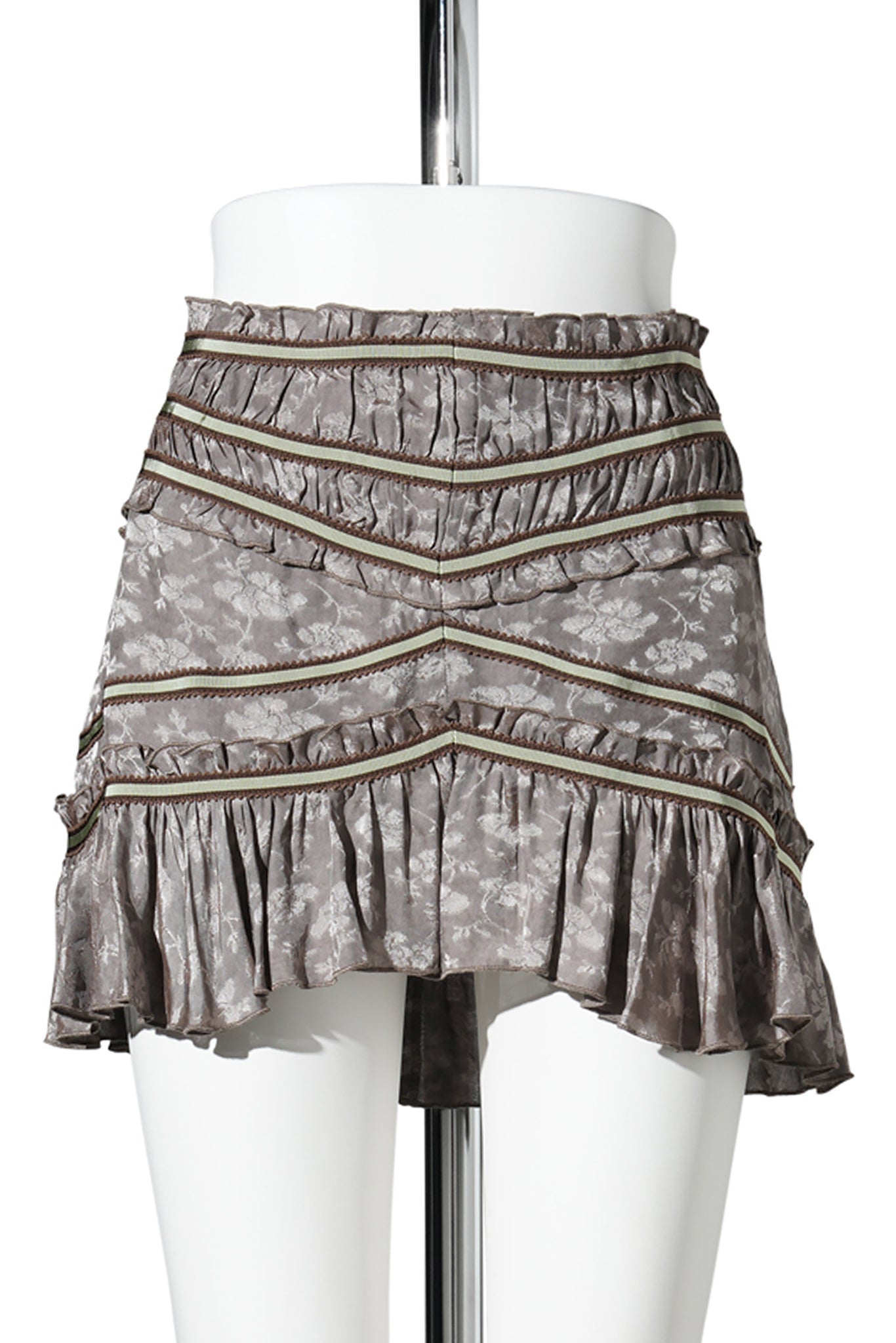 FREYA SKIRT / BROWN