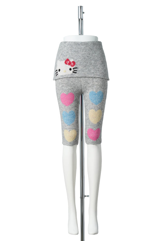 CELINE KWAN x SANRIO HELLO KITTY LEGGINGS / GREY